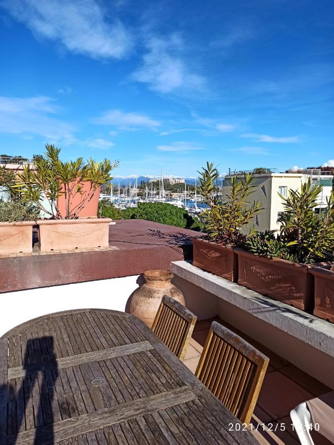 Апартаменты Rooftop- Jacuzzi - Terrasse - Parking Антиб Экстерьер фото