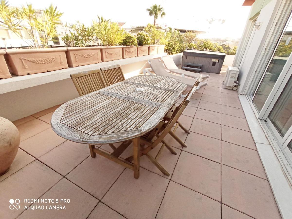 Апартаменты Rooftop- Jacuzzi - Terrasse - Parking Антиб Экстерьер фото